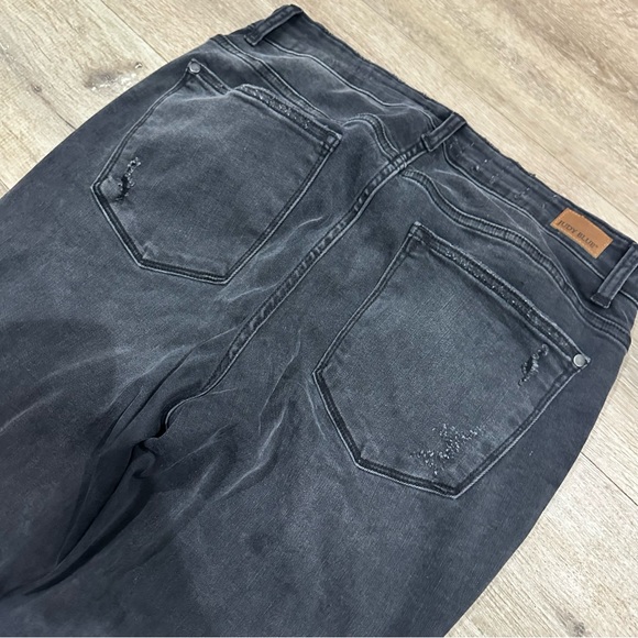 Judy Blue size 14W buffalo plaid jeans - Picture 5 of 6